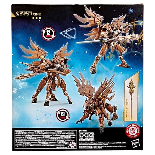 Transformers Age of The Primes Leader Class The Thirteen Onyx Prime, 7.5-inch Converting Action Figure, Robot Toys for Ages 8+ thumbnail 6