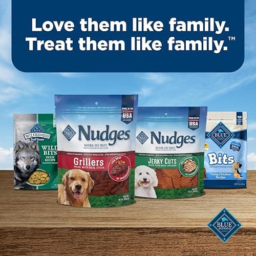 Blue Buffalo Nudges Grillers Natural Dog Treats, Steak, 10oz thumbnail 9