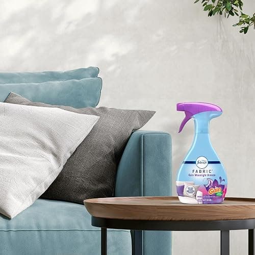 Febreze Fabric Spray, Air Freshener, Odor-Fighting Fabric Refresher, Couch and Linen Spray, Sneaker Balls Alternative, Multi-Use, Gain Moonlight Breeze Scent, 23.6 fl oz thumbnail 6