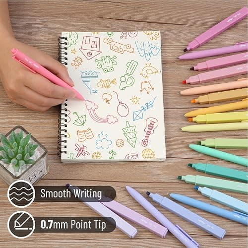Mr. Pen- Aesthetic Highlighters and Gel Pens, 20 Pack, Colorful Bible Highlighters No Bleed, Colorful Ink Gel Pens thumbnail 5
