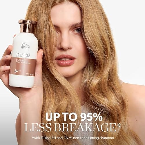 Wella Professionals Deep Repair Professional Hair Care Duo for Dry & Damaged Hair, Fusion Intense Repair Shampoo 250ml & Conditioner 200ml Bundle thumbnail 3