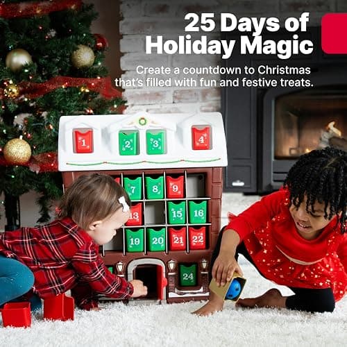 Step2 My First Advent Calendar, Kids Interactive Christmas Toy, Includes 25 Toy Refillable Bins, Hide Surprises for Holiday Excitement, Made of Durable Plastic, for Toddlers 1.5+ Years Old thumbnail 5