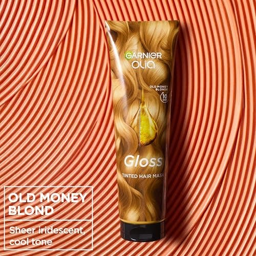 Garnier Olia Gloss - 10 Min Tinted Hair Mask – Old Money Blonde –Up to 72h Mirror-Like Shine* With A Touch Of Colour For Up To 6 Washes** - Corrects Up To 1 Year Of Damage*** thumbnail 3