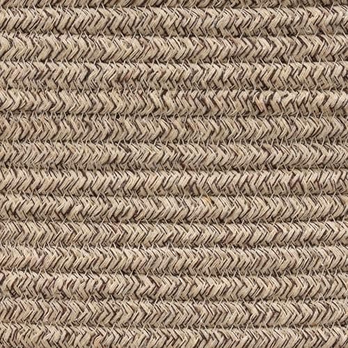LA JOLIE MUSE Woven Basket Rope Storage Baskets - Tall Cotton Basket 16 x 14 x 14 Inches, Laundry Basket for Blanket, Kids Toy, Nursery Clothes Hamper Basket White & Desert thumbnail 6