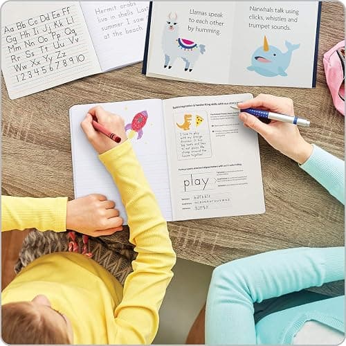 Oxford Primary Composition Notebooks, Kids Handwriting & Drawing Story Journal, Pre-K, Grades K-2, 100 Sheets/200 Pages, 9 3/4 x 7 1/2, (63784) (Pack of 4) thumbnail 2