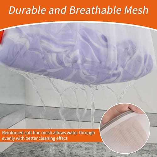 Polecasa Mesh Laundry Bags 3 Pack (Large, Medium, Small) - Durable Zipper Wash Bags for Delicates, Lingerie, Bras, Underwear, Baby Clothes - Protect Garments in Washing Machine thumbnail 4