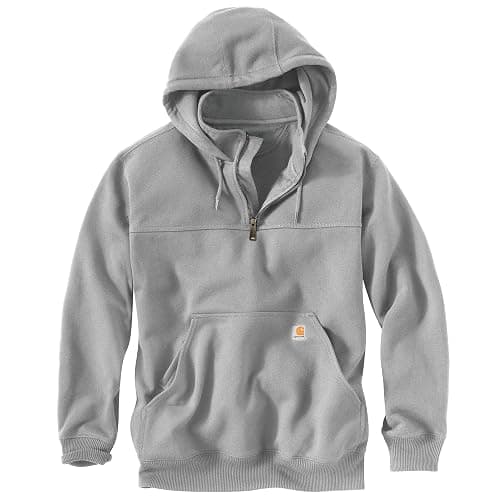 Carhartt mens Rain Defender Loose Fit Heavyweight Quarter-zip Sweatshirt thumbnail 3