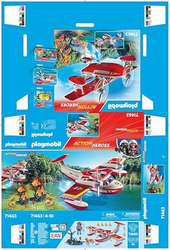 Playmobil Firefighting Sea Plane with extinguishing Function thumbnail 9