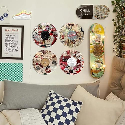HK Studio Y2K Decorations, Posters for Room Aesthetic - Record Decor, Y2K Posters, 4 Pcs 12" thumbnail 5