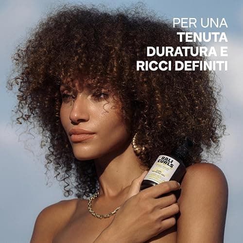 BALI CURLS Curl Defining Gel 150ml – Con Semi di Lino ed Estratto di Ylang Ylang – Vegano – Per Capelli Naturali, Lisci e Ben Definiti – Styling e Cura dei Capelli thumbnail 6