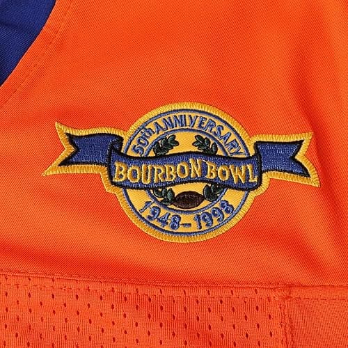 Phoneutrix Bobby Boucher #9 The Waterboy Adam Sandler Movie Mud Dogs Bourbon Bowl Football Jersey thumbnail 2