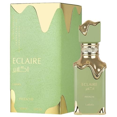 Lattafa Eclaire Pistache – Gourmand, Nutty, Creamy, Musky – Eau de Parfum Spray Long-Lasting Fragrance for Women, 3.4 Ounce / 100 ml thumbnail 2