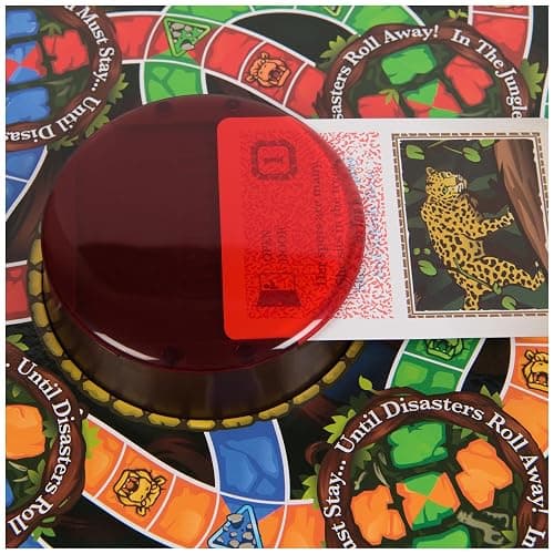 Spin Master Games, Jumanji 30th Anniversary Edition, The Classic Thrilling Adventure Family Board Game Based on The Action-Comedy Movie, Updated Jungle Challenges, 2-4 Players, for Ages 6 & Up thumbnail 8