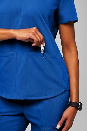Fabletics Women's Method 2-Pocket Scrub Top - MotionTech, 4-Way Stretch, Wrinkle-Resist, Anti-Shrink thumbnail 3