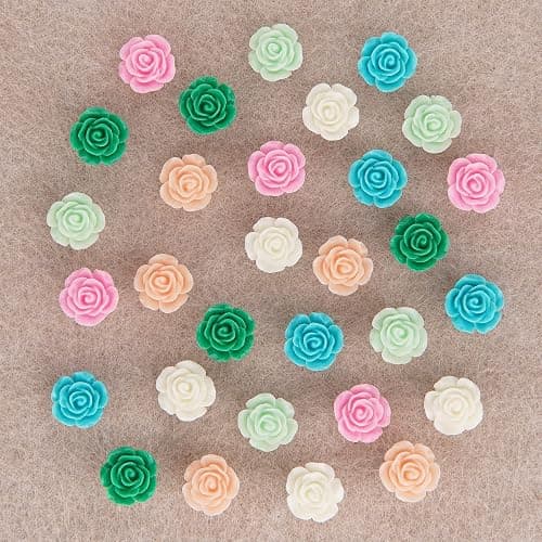 Push Pins for Cork Board - Cuttte 30pcs Decorative Push Pins with Case, Cute Thumb Tacks and Pushpins for Bulletin Board, 6 Colors Flower Pushpins thumbnail 4