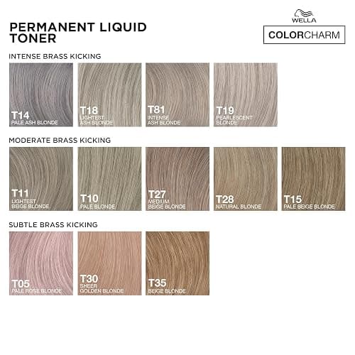COLORCHARM Permanent Liquid Hair Toners | Neutralize Brass | Healthy-Looking Blondes Tones | Vegan & Free of Parabens thumbnail 9