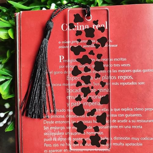 Funny Cow Book Markers for Women Inspirational, Funny Bookmarks for Students Teachers School Home Office Supplies, Friends Book Lover Sister Girl Female Gifts - Cow thumbnail 4