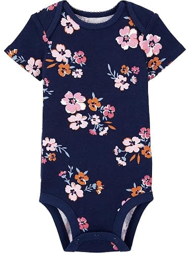 Simple Joys by Carter's Baby Girls 6 Pack Short Sleeve Bodysuit thumbnail 3