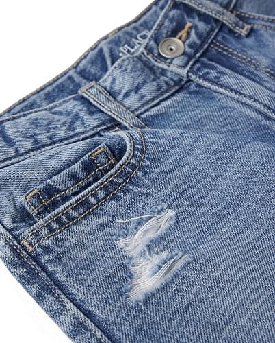 The Children's Place Girls' Wide Leg Jeans thumbnail 3