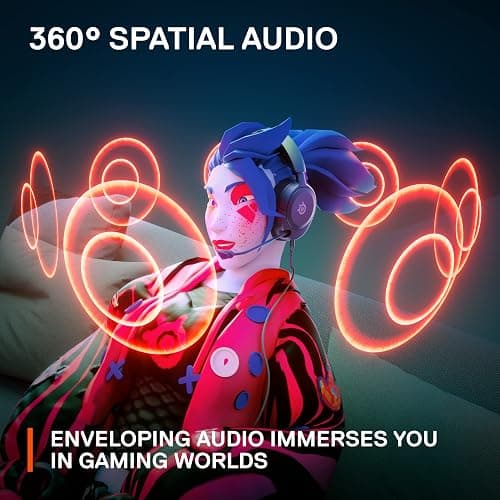 SteelSeries Arctis Nova 1 Multi-System Gaming Headset — Hi-Fi Drivers — 360° Spatial Audio — Comfort Design — Durable — Ultra Lightweight — Noise-Cancelling Mic — PC, PS5/PS4, Switch, Xbox - Black thumbnail 6