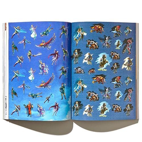 The Legend of Zelda Official Sticker Book (Nintendo®): Over 800 Stickers! thumbnail 3