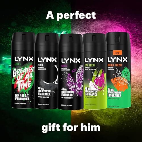 Lynx It's Game Time 5 piece Deodorant Body Spray Gift Set for him thumbnail 3