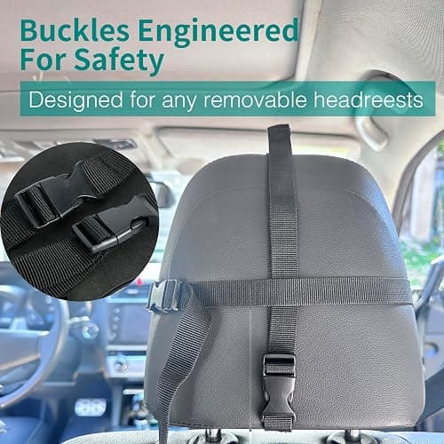 Funbliss Baby Car Mirror for Rear Facing Seat,360° Rotation, Safety CertifiedShatterproof Acrylic Glass, Clear Wide View,Infant Car Mirror for Car Seat Rear Facing,Baby Vehicle Mirror - 1pack thumbnail 8