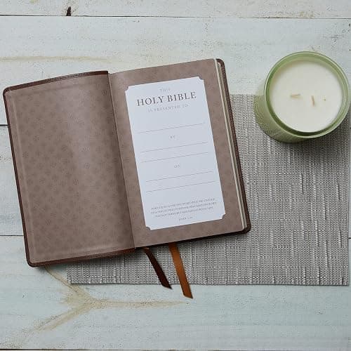 NRSV Catholic Edition Gift Bible, White Leathersoft (Comfort Print, Holy Bible, Complete Catholic Bible, NRSV CE): Holy Bible thumbnail 5
