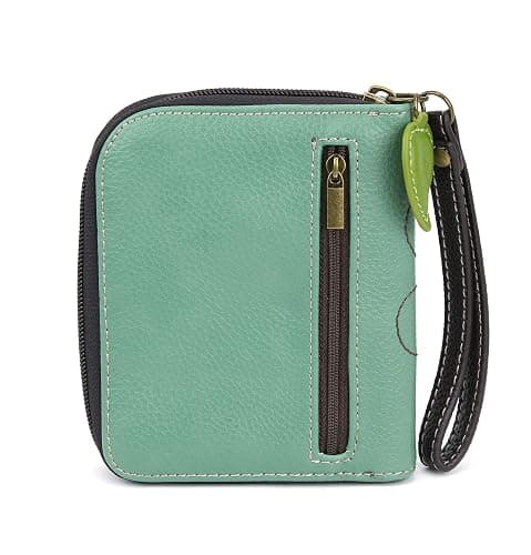 CHALA Teal Hobo Style ladybug Shoulder Purse with & Chala Ladybug Zip Wallet Combo Set thumbnail 7