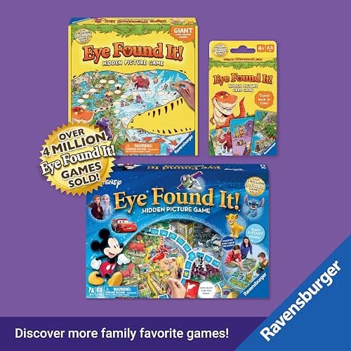 Ravensburger Eye Found It! World of Disney Card Game - Fun and Educational Spot It for Toddlers, Preschoolers, Boy and Girls Ages 3-8 - Family-Friendly for Endless Fun thumbnail 7