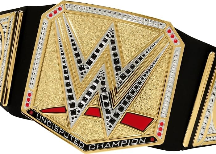Mattel WWE Championship Title, Undisputed WWE Universal Championship Role-Play & Costume Accessory, Wearable Leather-like Belt 3+ Feet with One-Time Adjustment thumbnail 3