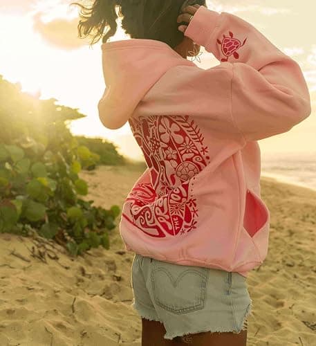 Sastianaen Cute Graphic Hoodies for Teen Girls Y2k Oversized Print Hoodie Vintage Preppy Pullover Sweatshirt thumbnail 2