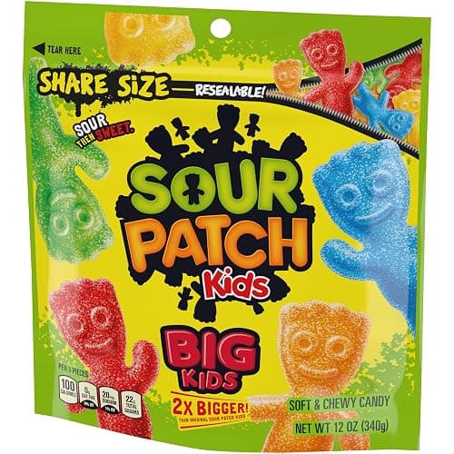 SOUR PATCH KIDS Big Kids Soft & Chewy Candy, Share Size, 12 oz thumbnail 10