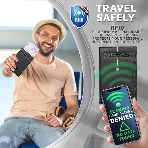 Alban RFID Passport Holder (Backpack) thumbnail 4