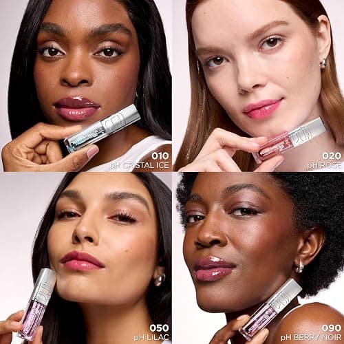 L'Oreal Paris Plump Ambition pH Hyaluron Lip Oil, Color Shifting Lip Tint with 24HR Hydration, Volumizing Shine and Lasting Color, 090 pH Berry Noir thumbnail 11