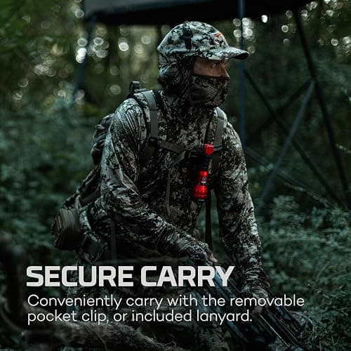 NEBO IllumaTrace Blood Tracker Flashlight | 180 Lumens, 3 Hour Run Time, Rechargeable Tracking Light for Big Game Hunters, Waterproof, High Grip Handle, White Light Mode, Includes USB Charging Cable thumbnail 6