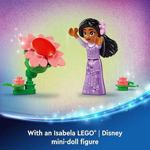 LEGO Disney Encanto Isabela’s Flowerpot, Buildable Orchid Flower Toy for Kids with Disney Encanto Mini-Doll, Toy for Play and Display, Fun Gift for 9 Year Old Girls and Boys, 43237 thumbnail 6