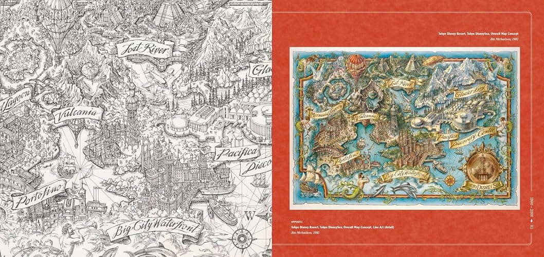 Maps of the Disney Parks: Charting 60 Years from California to Shanghai (Disney Editions Deluxe) thumbnail 17