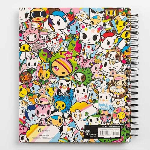 tokidoki Sketchbook with Spiral Hardcover Blank Sketch Book, 9 x 11-Inches thumbnail 2