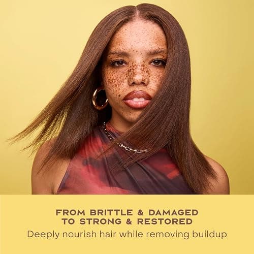 SheaMoisture Strengthen and Restore Shampoo Pure Jamaican Black Castor Oil for Damaged Hair To Cleanse and Nourish Hair 13 fl oz thumbnail 7
