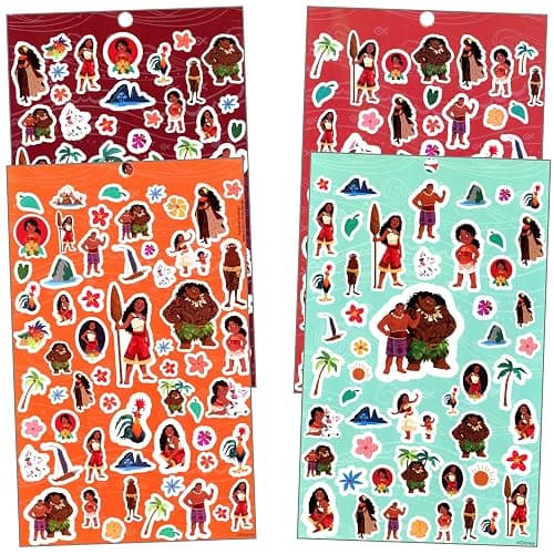 Disney Moana Coloring Books for Kids with Stickers with Moana Stickers, Coloring Book, and More thumbnail 4