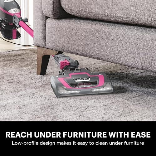 Shark HV371 Rocket Pro DLX Corded Stick, Removable Hand Vacuum, Advanced Swivel Steering, XL Cup, Crevice Tool, Upholstery Tool & Anti-Allergen Dust Brush, Fuchsia, Capacity thumbnail 2