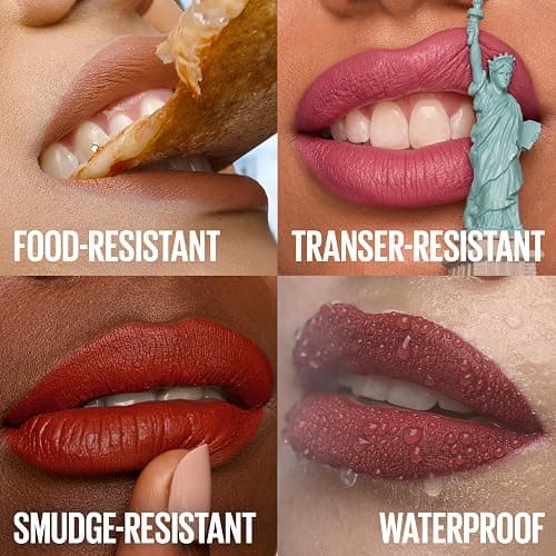 Maybelline New York Liquid Lipstick, Long Lasting Pink Lip Color, Transfer-Proof, Up To 16 Hours Wear, Super Stay Matte Ink, 5 ml, Shade: Lover thumbnail 6