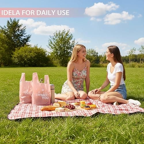PINK Thank you bags, 100PCS T shirt bags, To Go Bags,Grocery bags, Reusable and Disposable,Perfect for Small Business,Take Out,Retails,11 inchx6 inchx21 inch(100),Large thumbnail 7