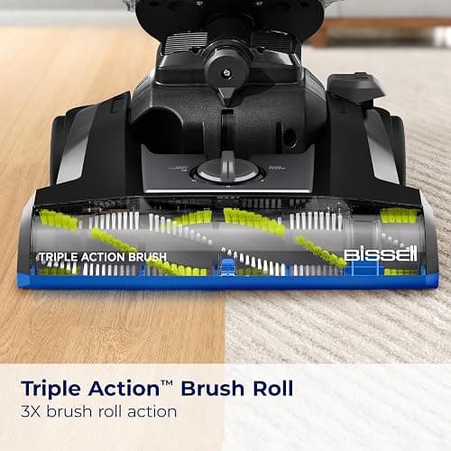 Bissell CleanView Swivel Vacuum with Triple Action Brush Roll, Swivel Steering, Extension Wand, Easy-Empty Dirt Tank, Multi-Cyclonic Suction System, New 2024 Model thumbnail 4