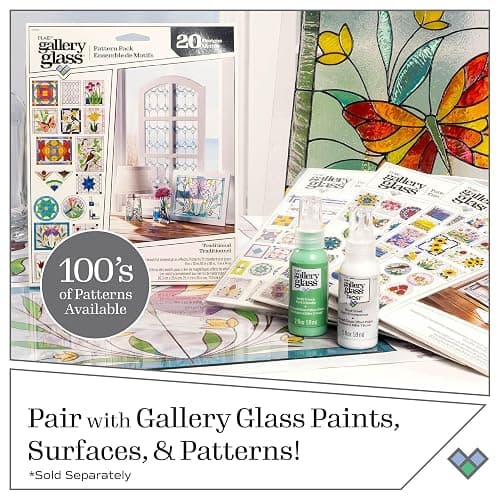 Plaid Gallery Glass Window Color Beginner Set (2-Ounce), GG8SET (8-Pack) thumbnail 9