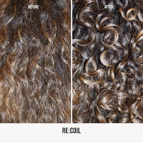 AG Care Re:Coil Curl Activator Curl Cream Award-Winning Curl Creating Complex - Ultra-Nourishing Curly Hair Cream for Defined, Healthy Curls, 12 Fl Oz thumbnail 4