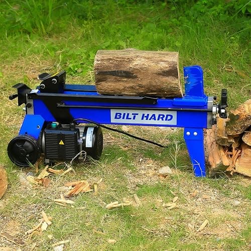 BILT HARD Log Splitter 6.5 Ton, Wood Splitter Electric Powered 15Amp, with Hydraulic Ram, Electric Firewood Splitting Machine, Horizontal thumbnail 2