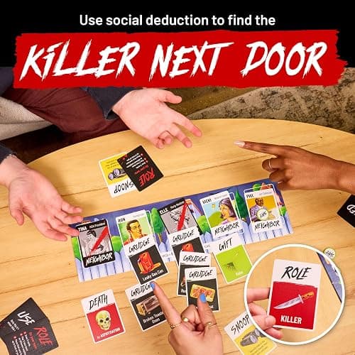Hunt A Killer: Killer Next Door, Fun Family and Adult Games for Game Night, Great Small Gift for Friends or Stocking Stuffers Includes Fast-Paced Social Deduction Gameplay, for Ages 10+ thumbnail 3