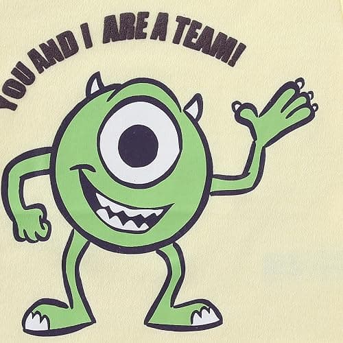 Disney Monsters Inc. Mike Wazowski James P. Sullivan Baby Boys 3 Pack Bodysuit Creeper for Newborn and Infant thumbnail 5